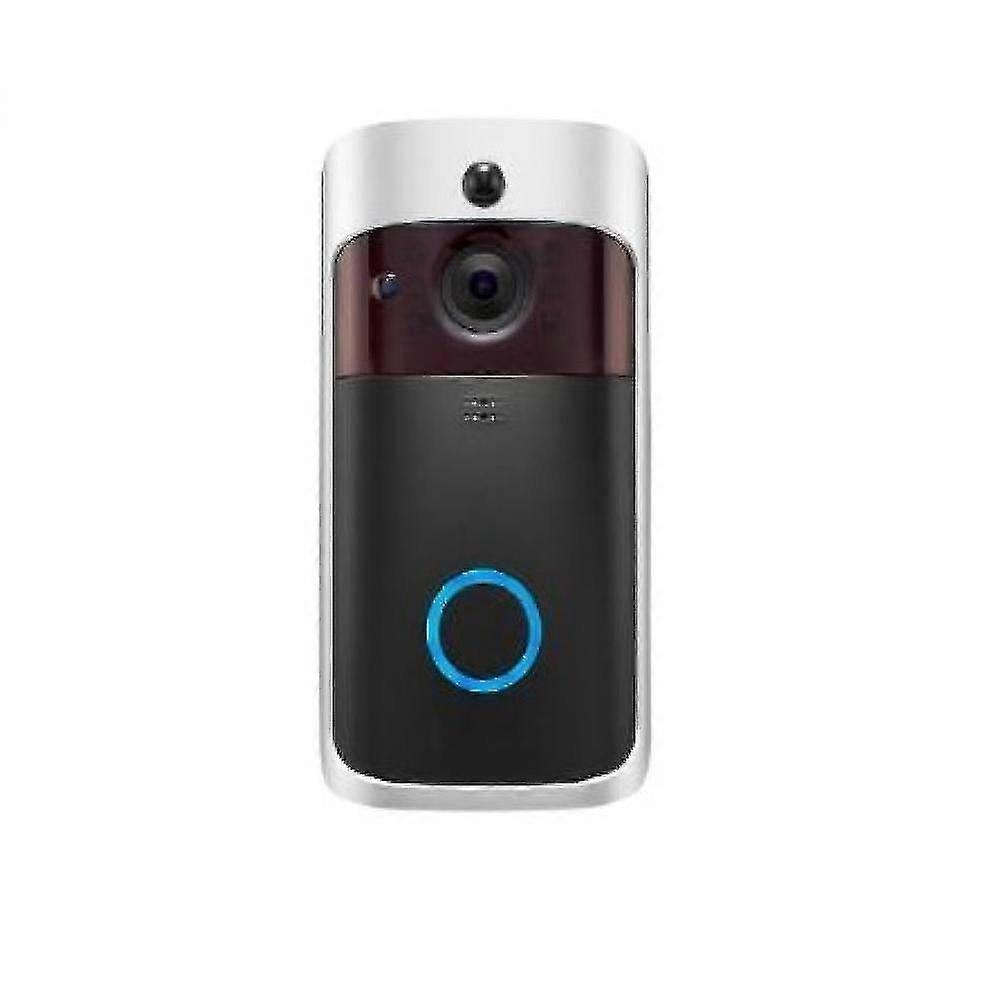 Black Wireless Video Doorbell-u00