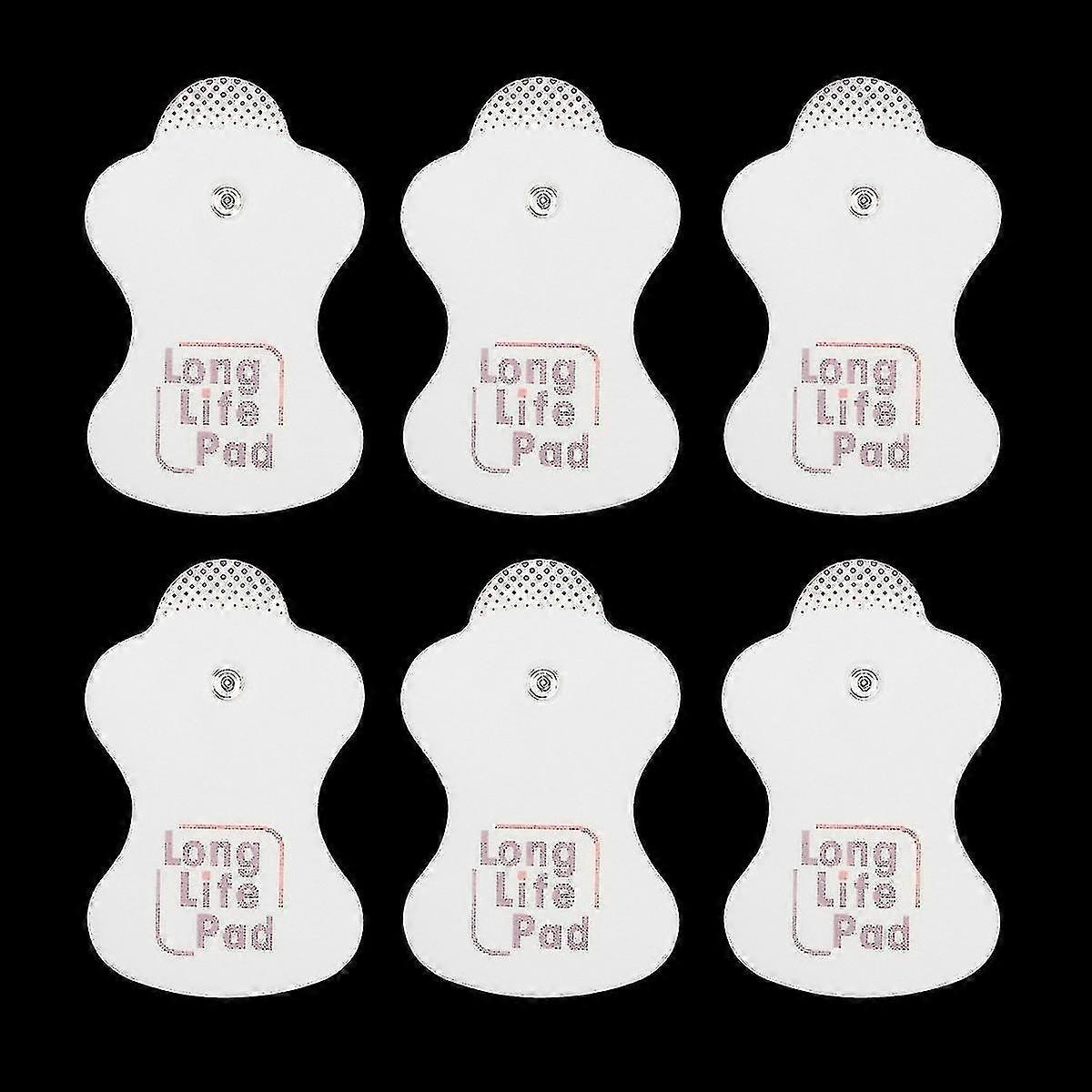 12pcs / 6PairsオムロンマッサージャーElepulsロングライフパッドの交換