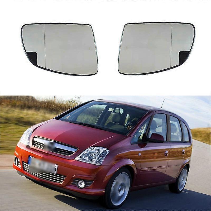 Exquisite For 03-10 Opel Meriva A Reverse Lens Heated Rearview Mirror Reflectors
