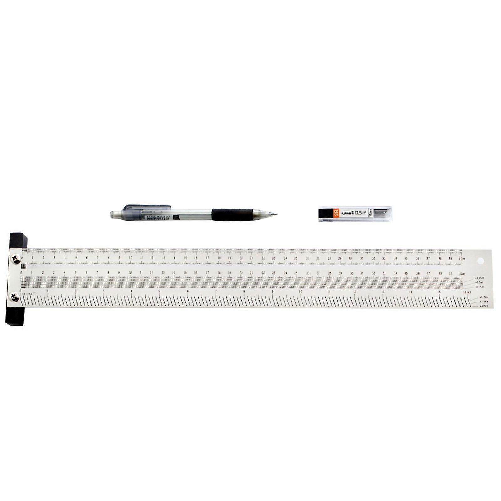 for T Square Ruler High-precision Woodworking for T Ruler Marking Ruler DIY Meas