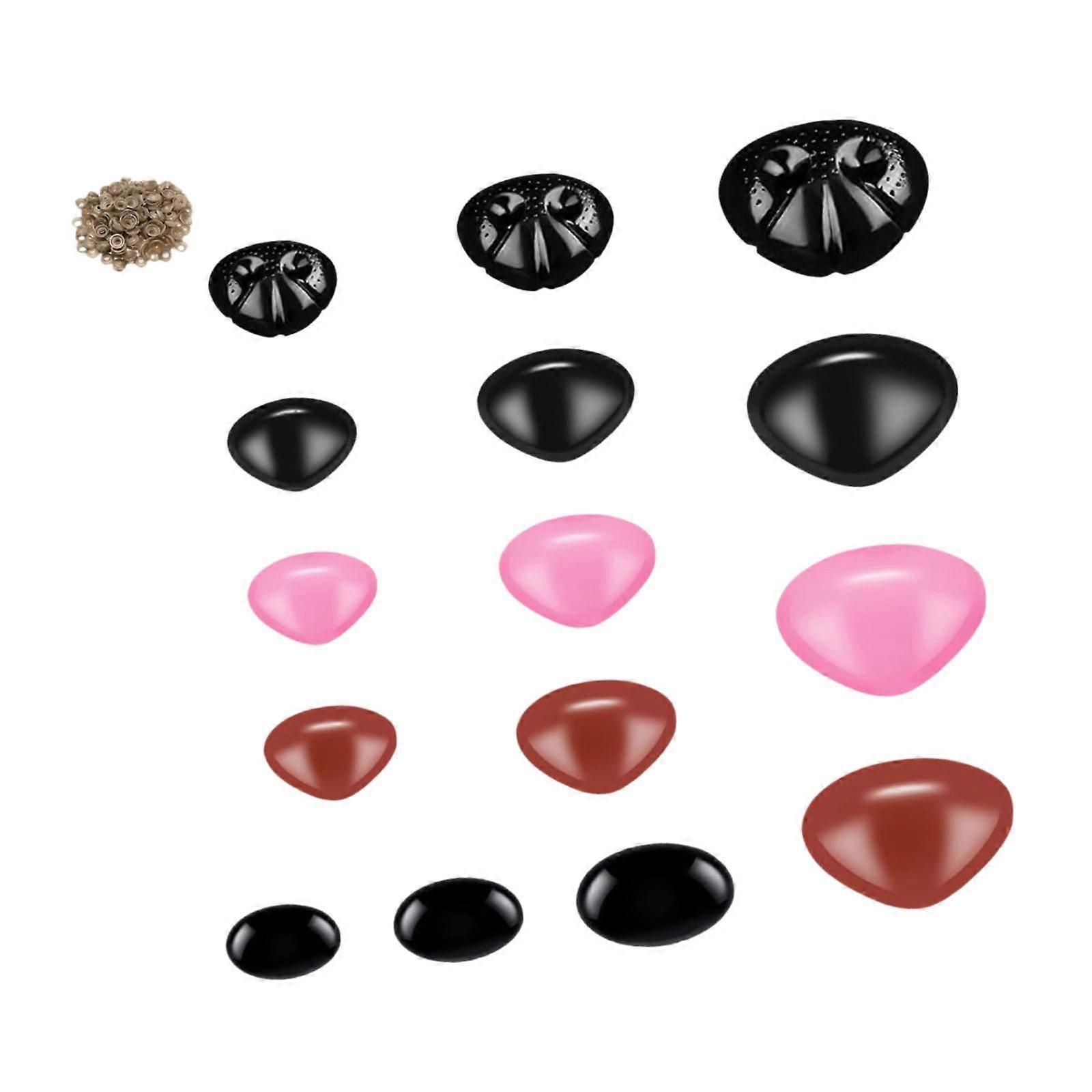 150x Safe Noses for Animals Safe Noses for Plush Animals for Sewing Projects