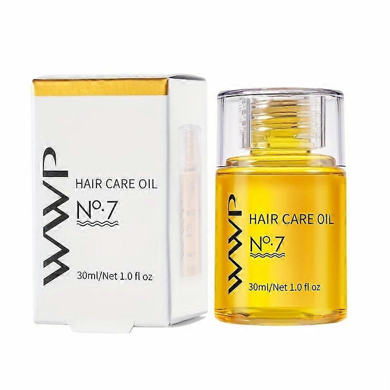 Óleo de Cuidados com os Cabelos, Óleo de Cuidados com os Cabelos de Jojoba No.7-Controle de Frizz, Nutrição Profunda | Leve, amaciar o cabelo, adequado para todos os tipos de cabelo