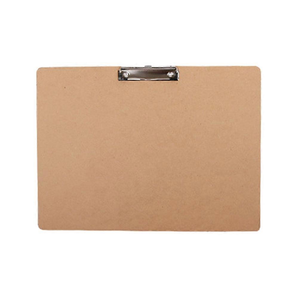 1PC A3 File Folder Board Wooden Backing Board Plate Writing Plate Document Sorting Folder