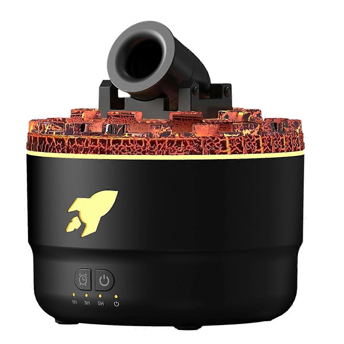 Volcanic Tower Humidifier Humidifier Silent Dehumidifier Color LED Light Home Office Dehumidifier U