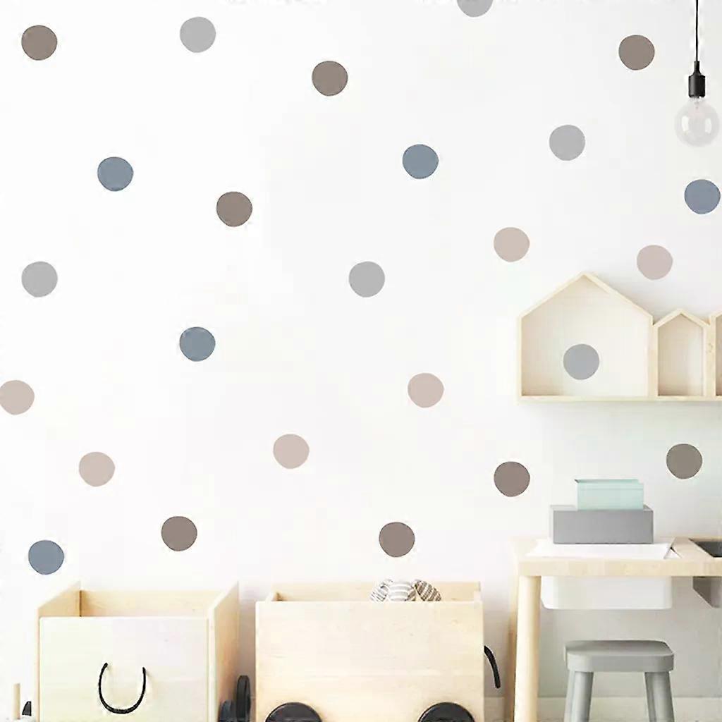 Decorative vinyl for children's room wall circles