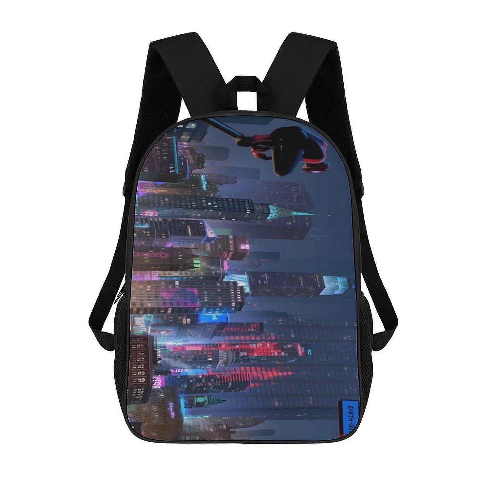 i2187 Miles Morales Backpack Shoulders DaypackBag Work Travel Classic Unisex Backpack kli2187