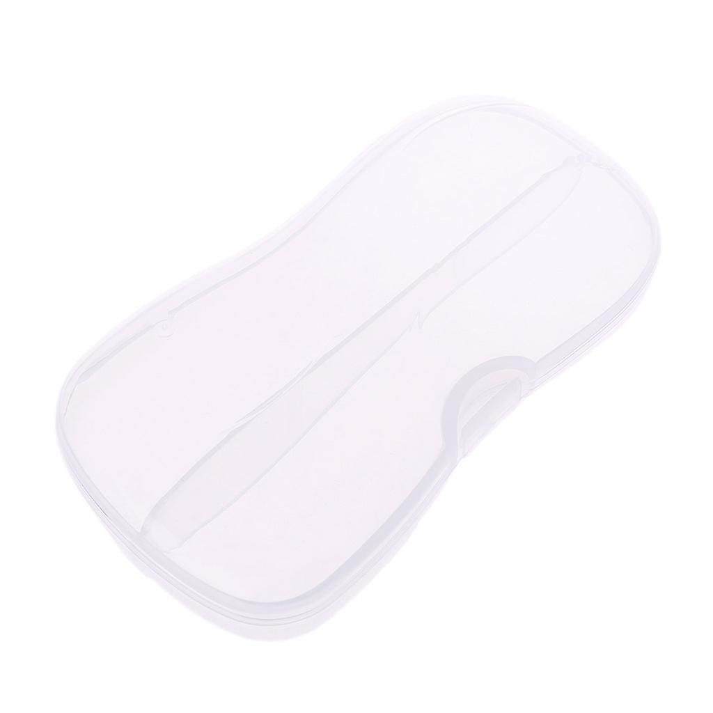 Portable Transparent Plastic Tableware for Case Spoon Fork Storage Box Cutlery O