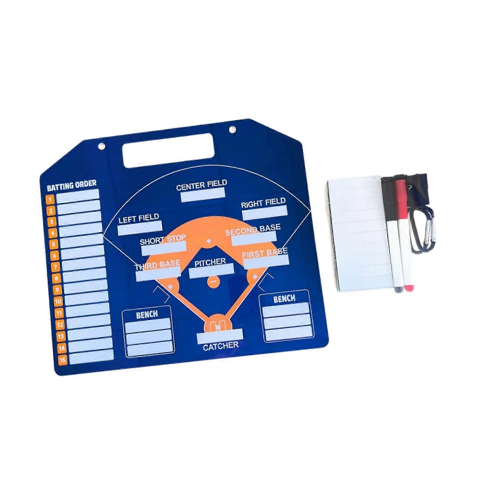 Basketball Tactic Coaching Board Professional Reusable Baseball Lineup Board