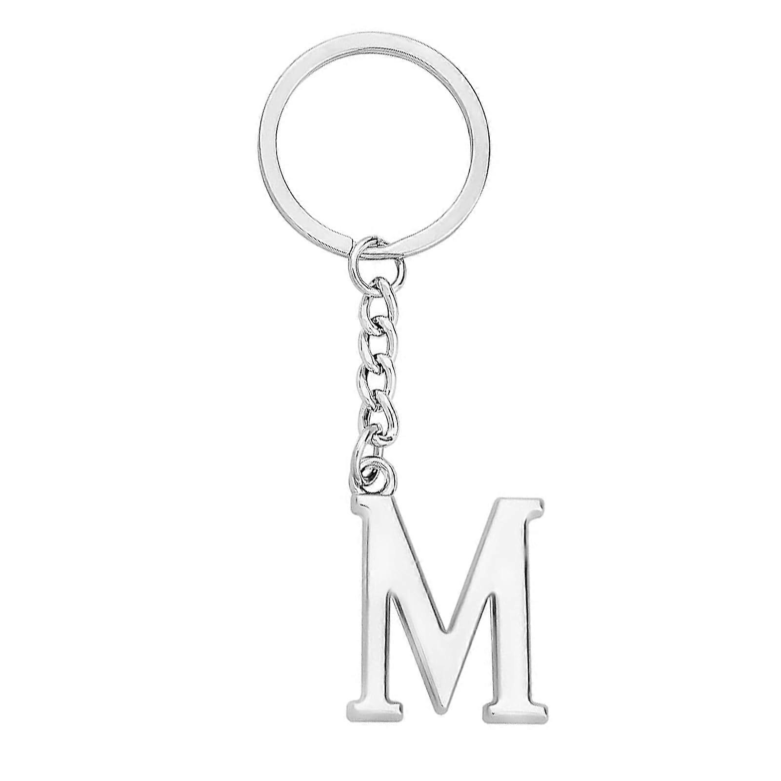 Initial Keychain A-Z for Women - Alphabet Key Ring for Purses and Handbags