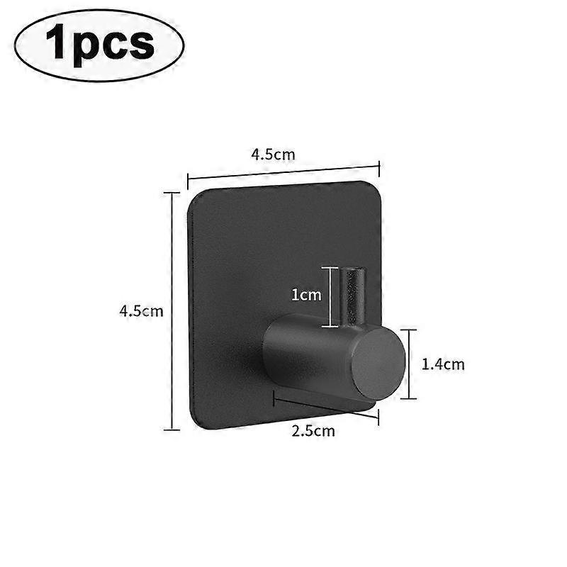 Adhesive Wall Hooks Door Key Clothes Coat Hanger Hook Bathroom Robe Towel Holder Organizer Hanging Hook Shelf Kitchen Hardware