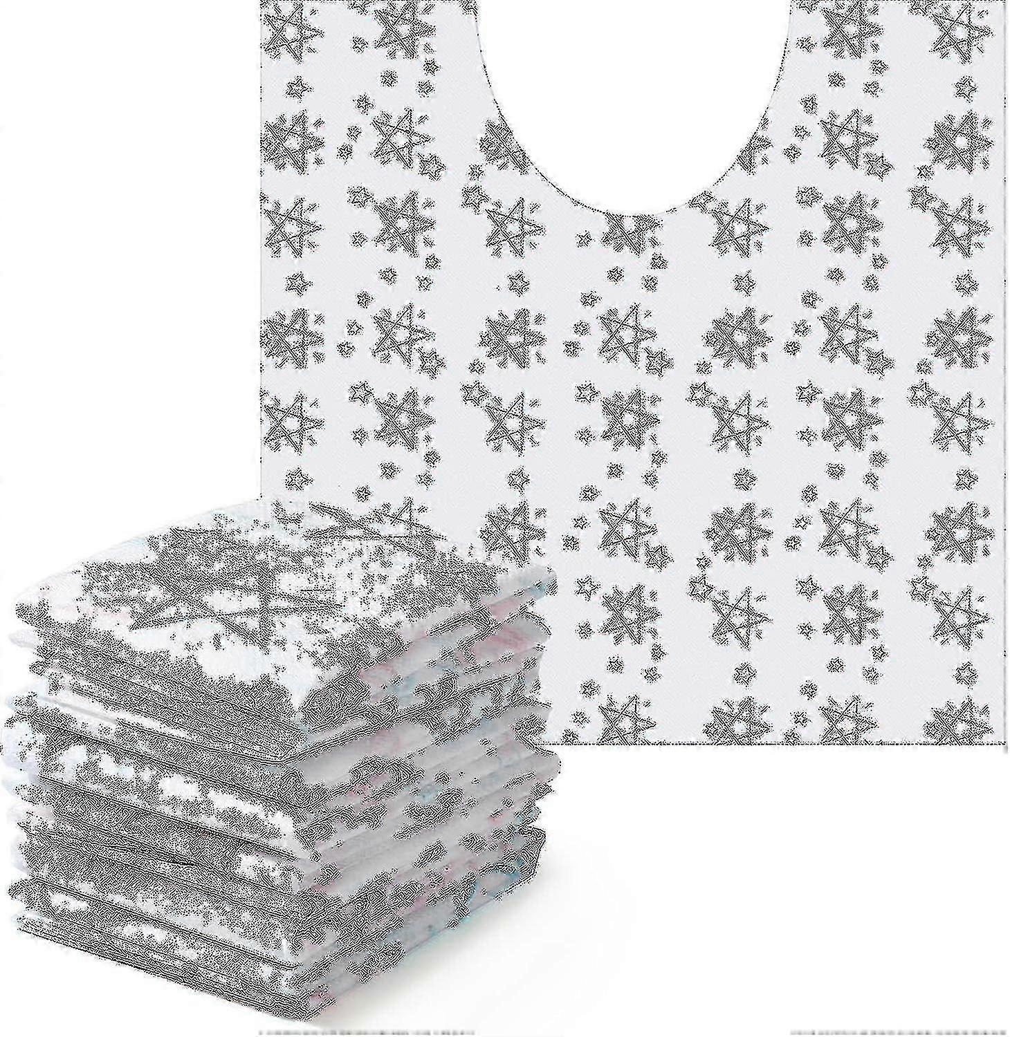 50 μίας χρήσης τουαλέτα Commode Mat αποσμητικών χαλιών τουαλέτας αδιάβροχο λουτρό σχήματος U χαλιών τουαλέτας για την February2_sldxd ακράτεια εκπαίδευσης γιογιό παιδιών