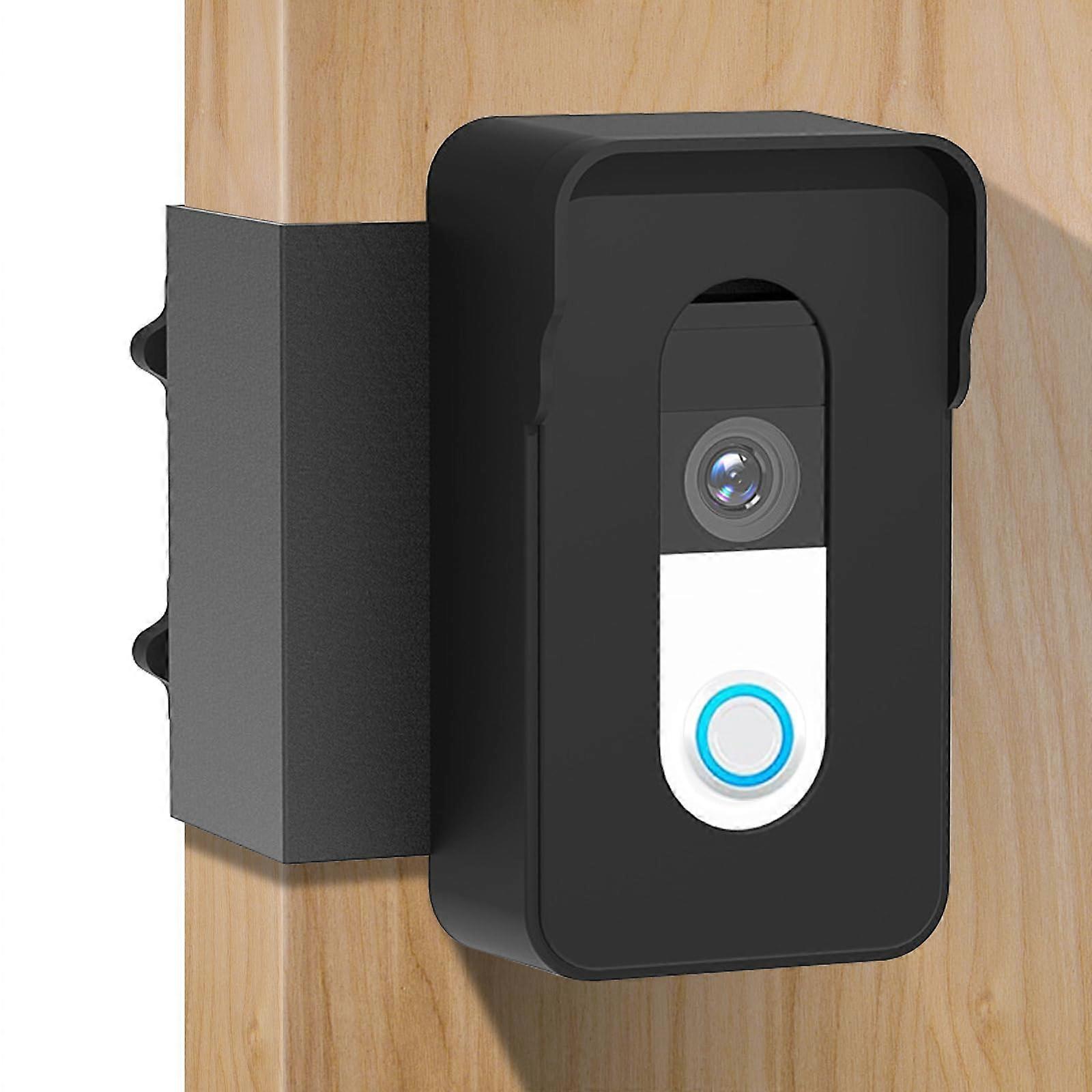 Anti-Theft Doorbell Bracket, Size L for Residential Apartments, Durable Steel, Compatible with Most Doorbell Cameras