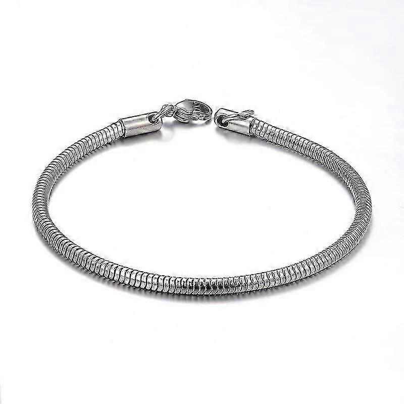Minimalist High Quality Men s Stainless Steel Snake Chain Bracelet Trend Hip Hop Rock Party Accessories Charm Jewelry