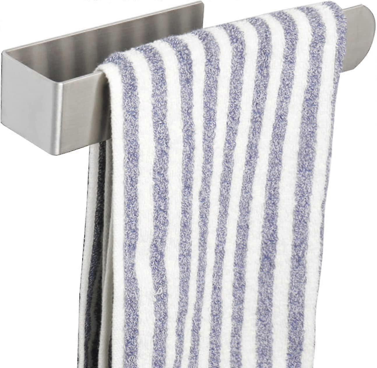 Towel Rail Hand Towel Ring Holder Bar,Strong Self Adhesive No Drilling , Waterproof Holders Rod Hanger Rack Stainless Steel