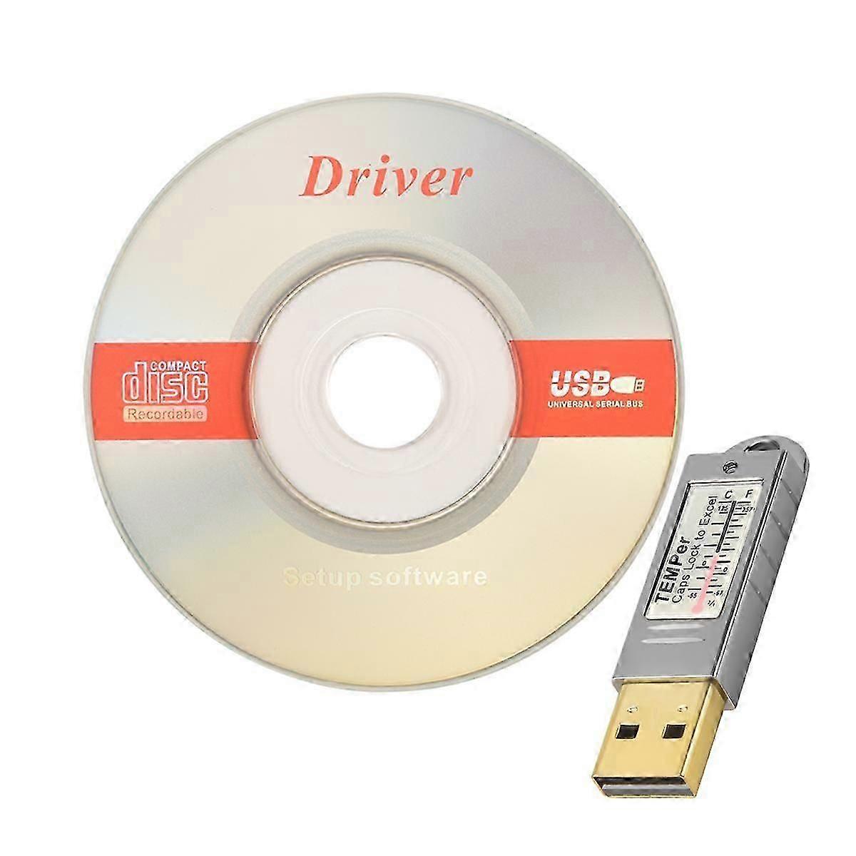 Usb Thermometer Temperature Sensor Data Logger Recorder For Pc Xp Vista/7