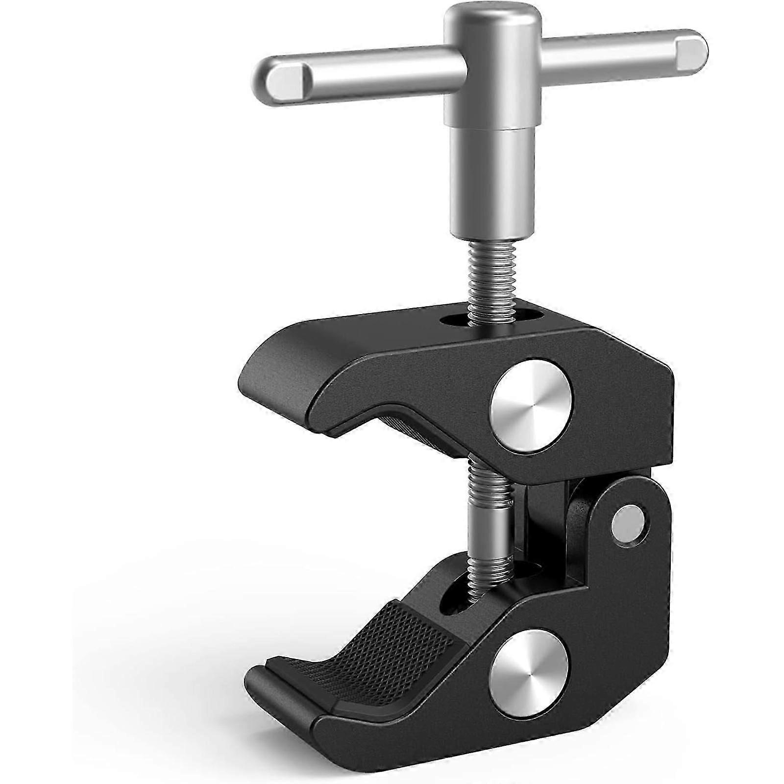 SmallRig Super Clamp with 1/4 and 3/8 Thread for Cameras, Lights, Umbrellas, Hooks, Shelves, Plate Glass, Cross Bars, etc