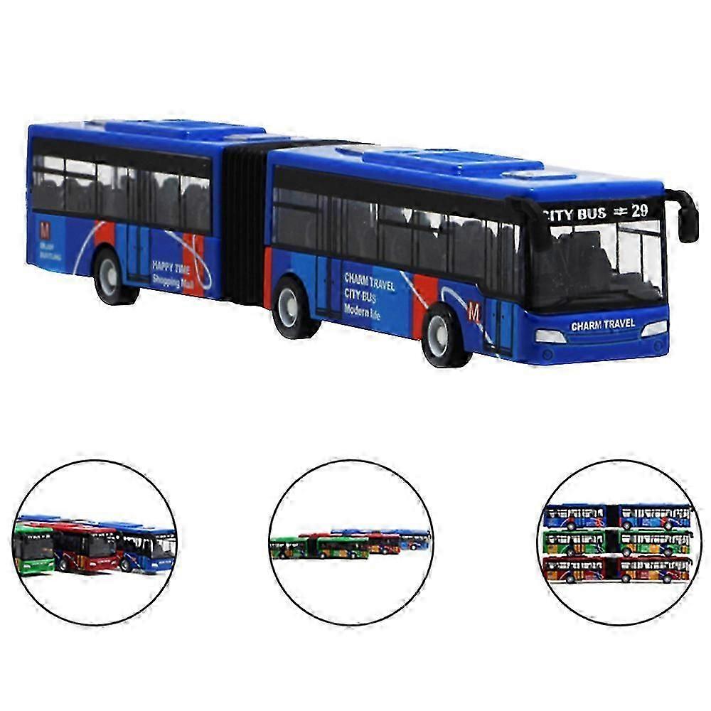1:64 Alloy Bus Model Vehicles City Express Bus Double Buses
