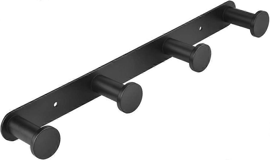 Heavy Duty Coat Rack Wall Mounted, Chrome Surface Stainless Steel Hook For Household Use, Easy Install With Strong Load Capacity, Multi Function,