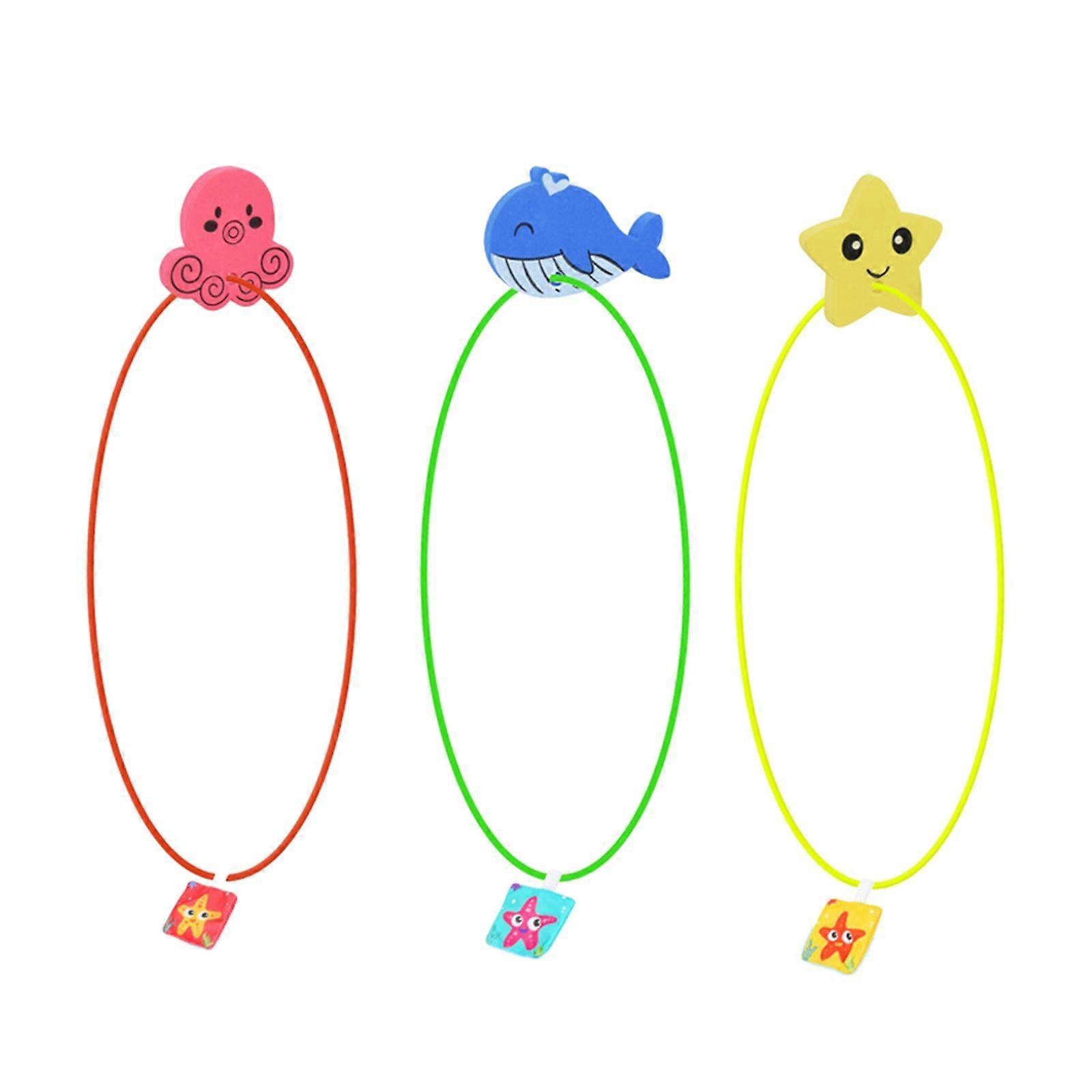 Undervanns treningsprogram Svømmebasseng Spill 3 stk