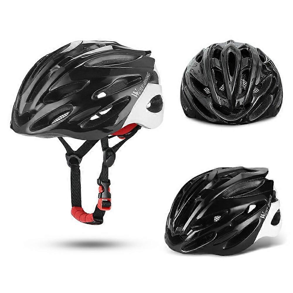 WEST BIKING YP0708088 Gradient Cycling Helmet with Shock Absorption Lining Hollow MTB Bicycle