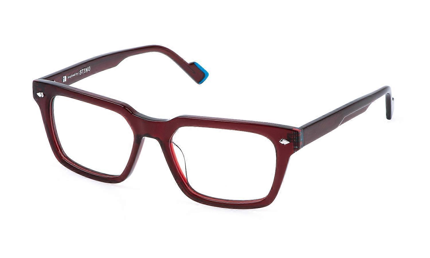 Eyewear Frames Sting VST547 07CS ROSSO OPALINO 54/18/145 MAN