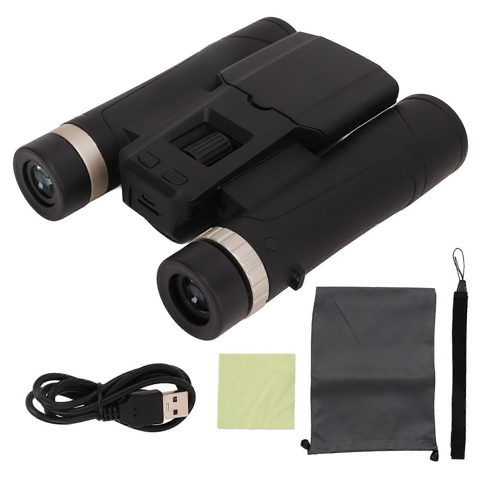 Binoculars, Camera, Telescope, 2.7K, 48MP, 32mm Aperture