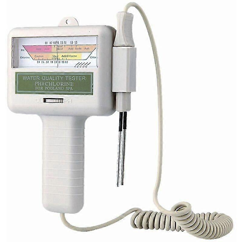 Water Quality Tester, Water Quality Tester, PH Automatic Residual Chlorine Tester Ph Water Tester Chlorine Analysis Swimming Pool Test Kit