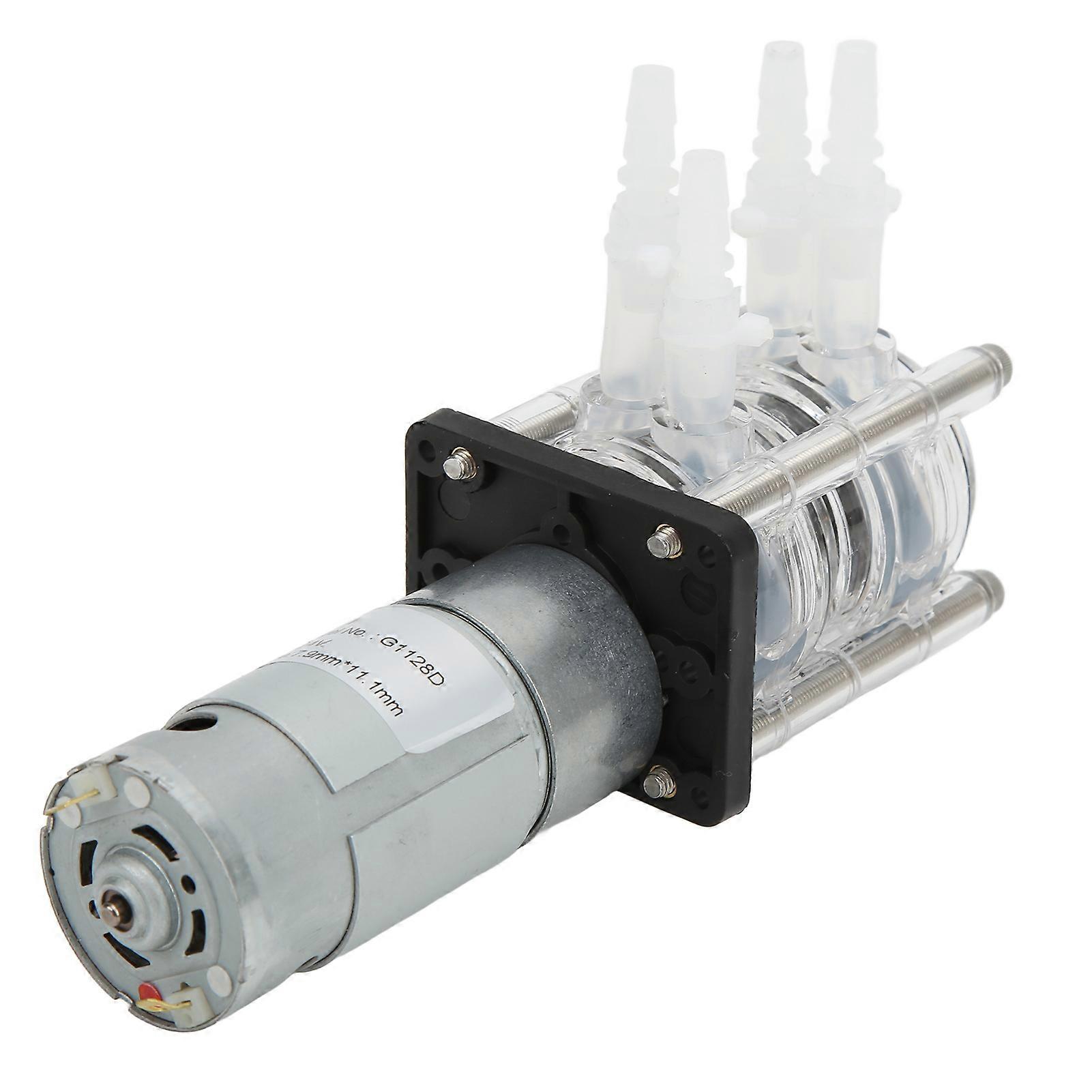 Double Head High Flow Peristaltic Pump 2x500ml/min DC24V