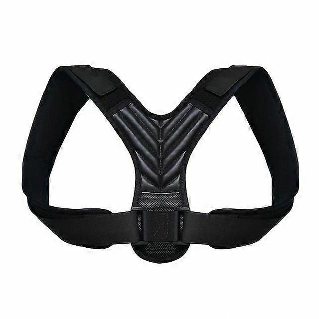 Adjustable Clavicle Posture Corrector For Men & Women - Upper Back Alignment & Lumbar Support