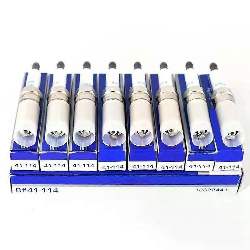 12622441 41-114 High Quality Spark Plugs compatible for Buick Cadillac Chevrolet GMC