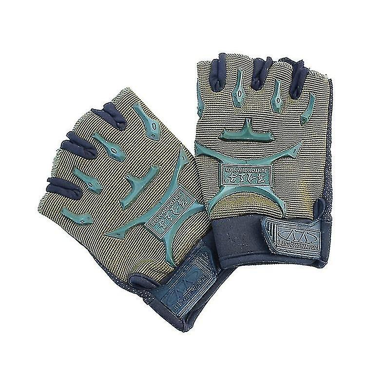 Boys Breathable Half Finger Mitten Gloves