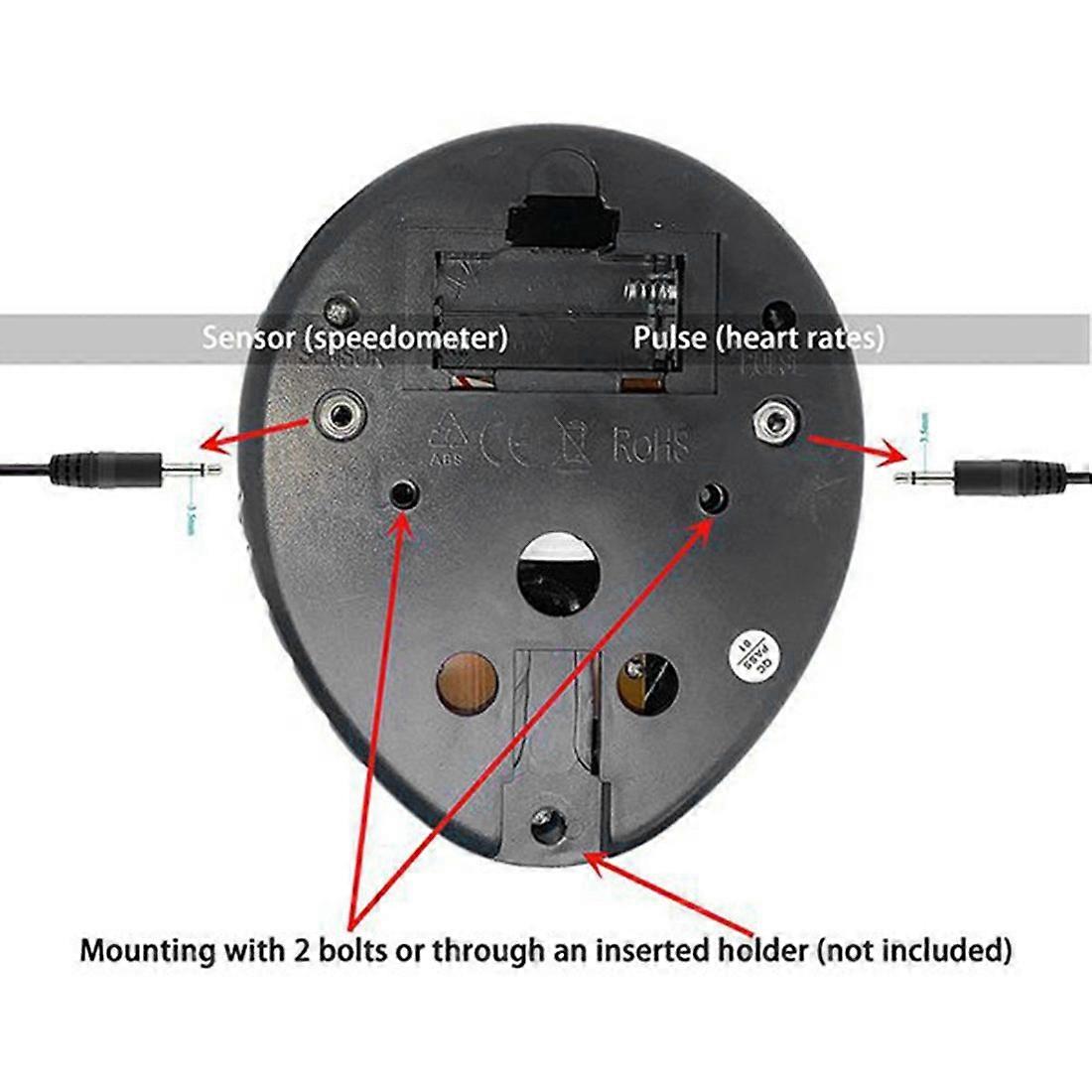 Monitor Speedometer for Stationary Bike, Without Heart Rate Tracker