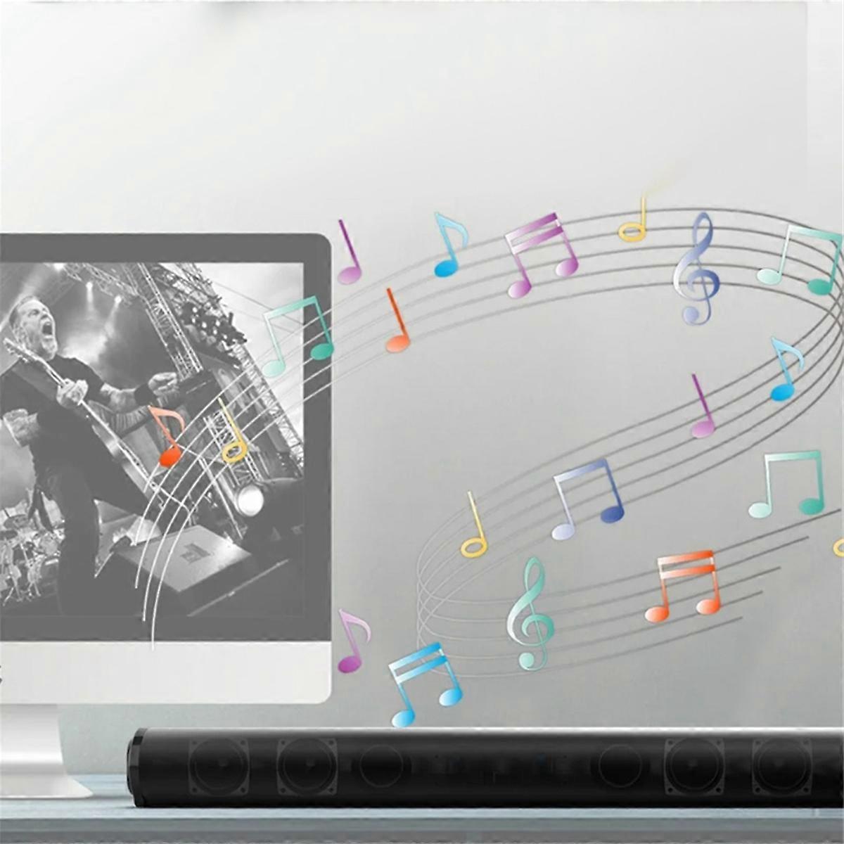 Wireless Bluetooth Sound Bar Speaker System for Theater TV Projector