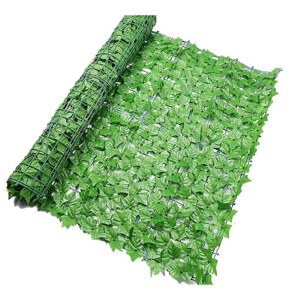 Ivy Screen Hedges Fence and Artificial Leaf Screening Roll Decoration for Outdoor Decor Garden