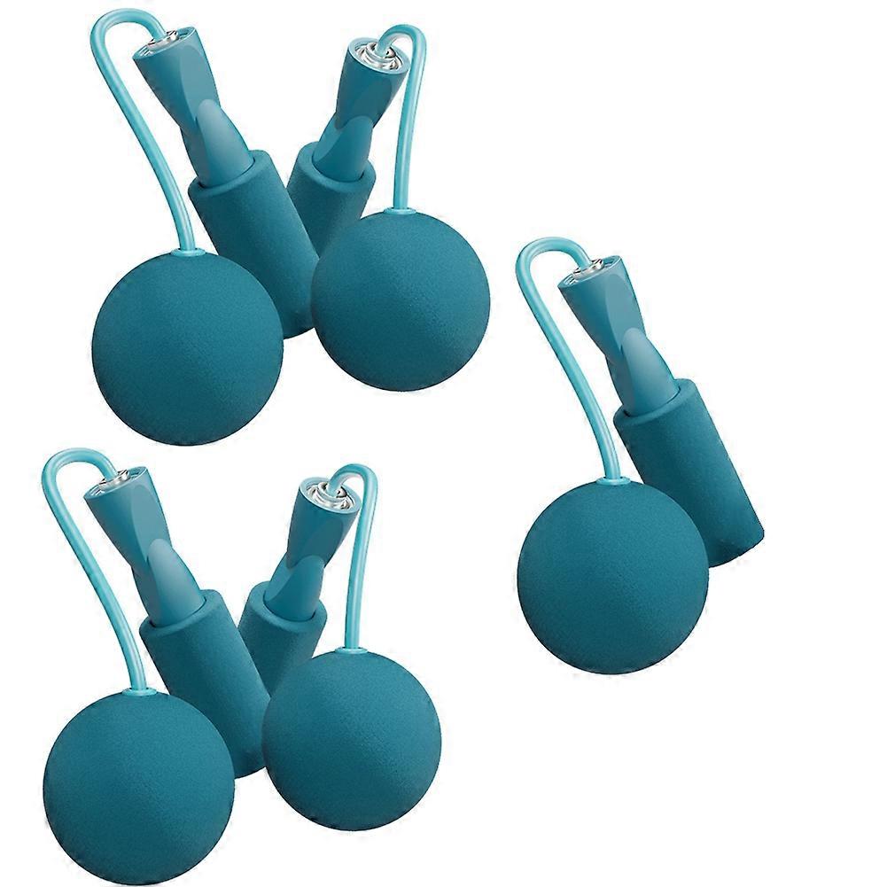 Cordless Skipping Rope Fitness Exercise Skipping Rope Blue