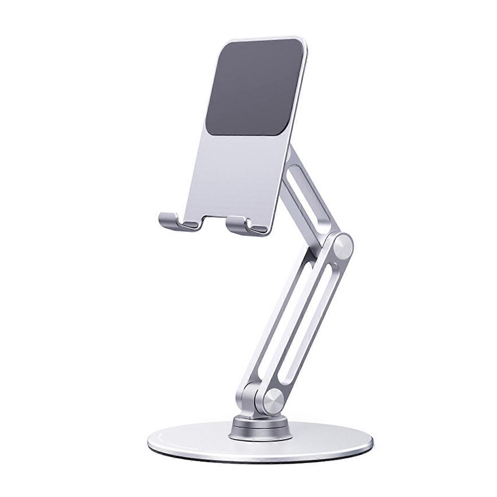 BONERUY 360 ° Tablet-Halter Langer Arm Ständer Für Telefon Tablets Smartphone Pad Desktop-Bett Lazy Bracket CNC Legierung Universal Weiß