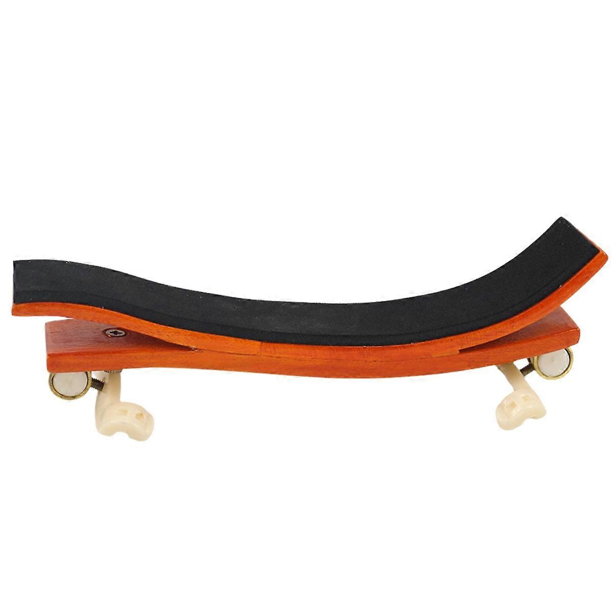 Violin Shoulder Pad Multi-Position Adjustable Maple Shoulder-Rest 4/4
