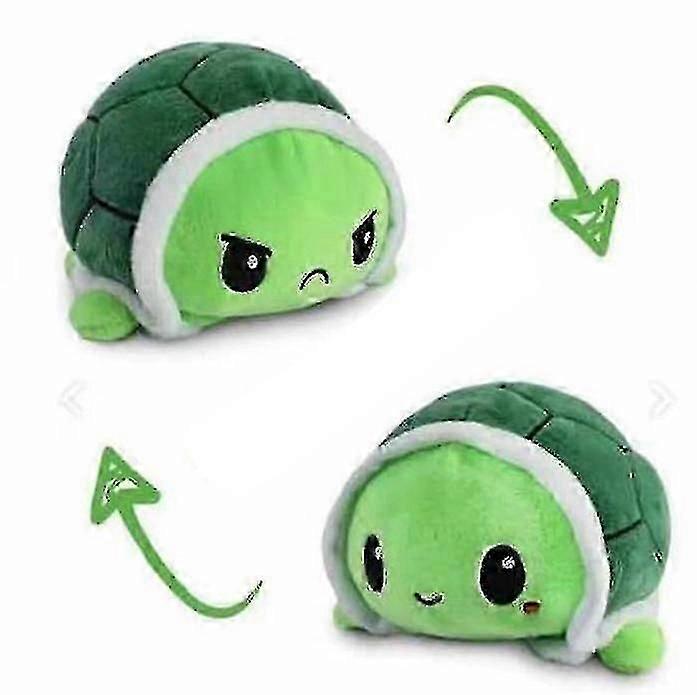Reversible Turtle Plushie Toy