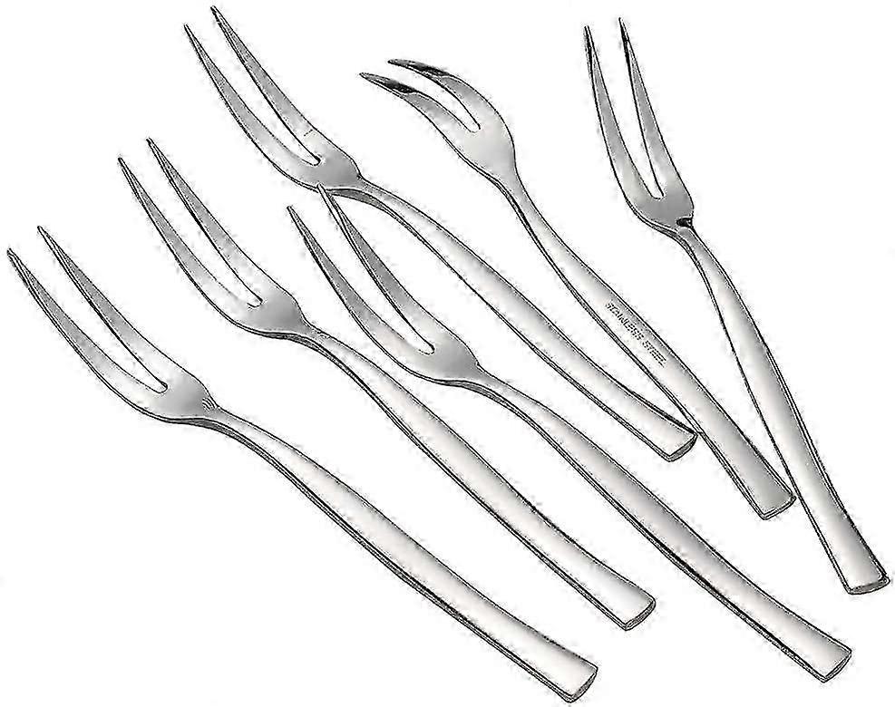 Stainless Steel Dessert Fruit Forks - FFY