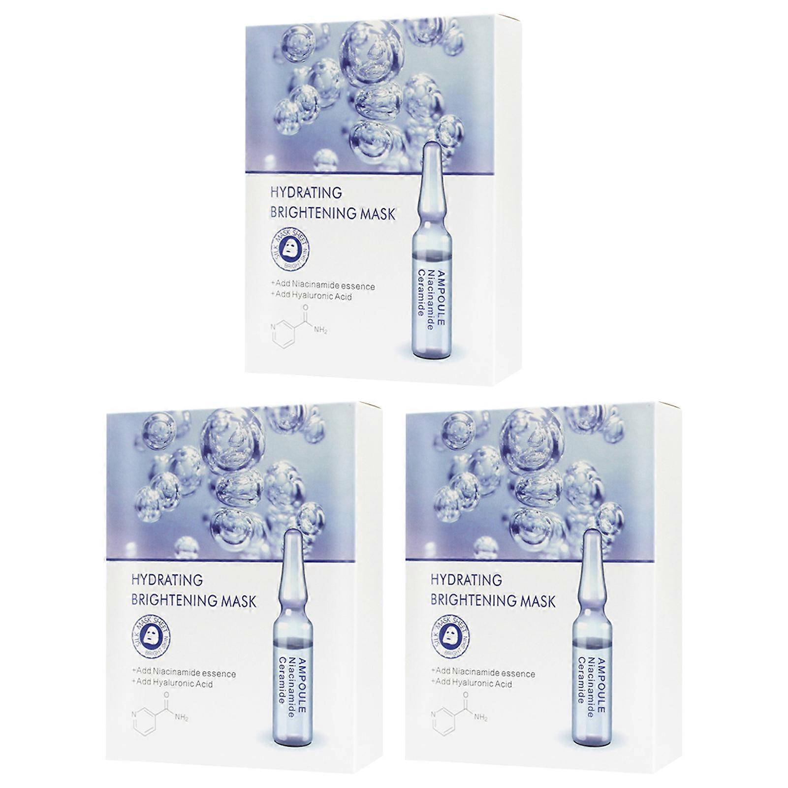 Niacinamide Sheet Mask, Brightens Skin Tones Reduces Dullness, for All Skin Types