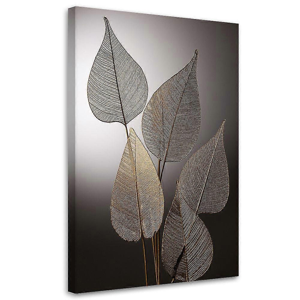 Lienzo Pan de Oro Minimalismo - 80x120