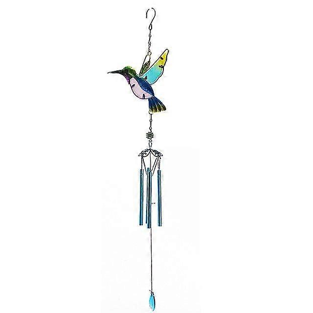 LM 1Pcs Handmade Bird Wind Chime For Wall Window Door Wind Bell Hanging Ornaments Vintage Home Campanula Decoration Crafts KGQ
