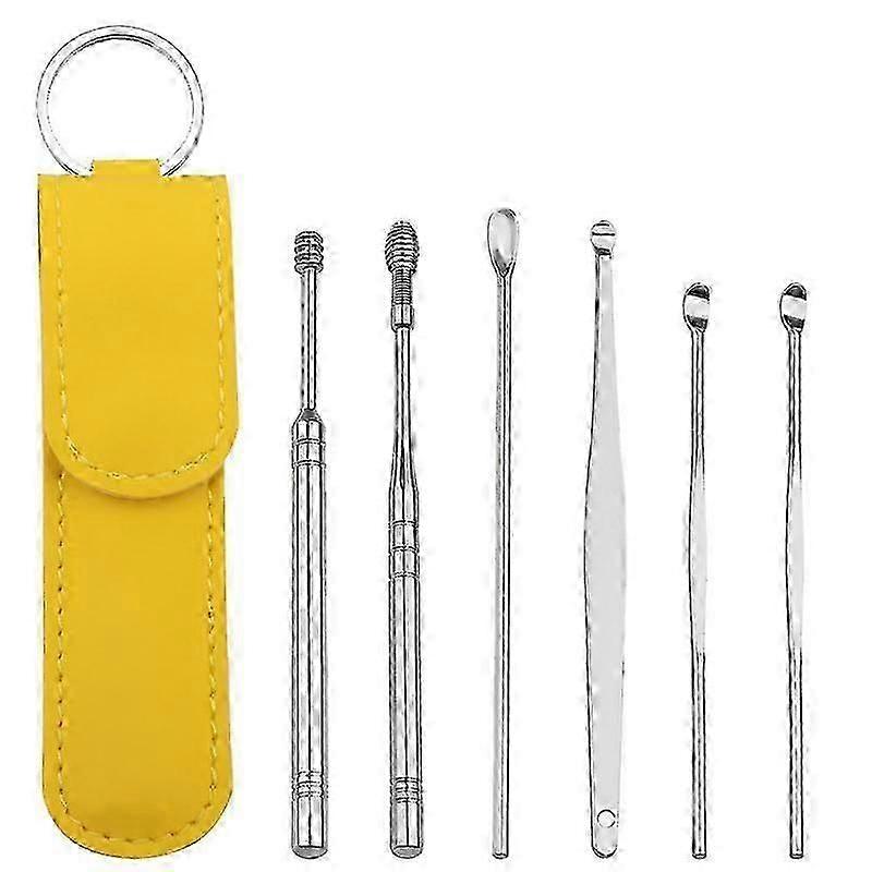 6PCS Ear Wax Removal Tool Ear Pick Cleaner