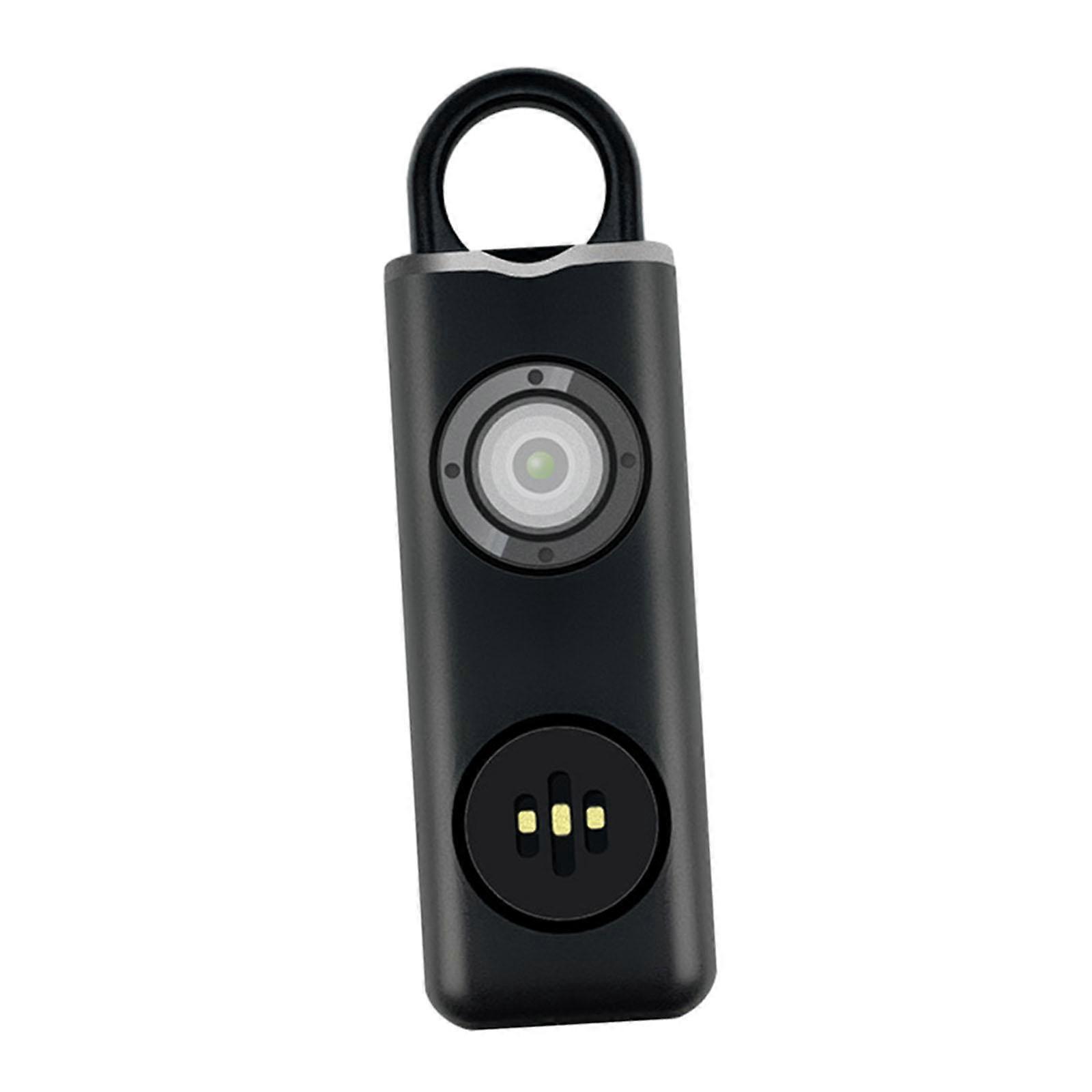 130dB Personal Alarm with LED Flashlight Self Protection Alarm USB Rechargeable