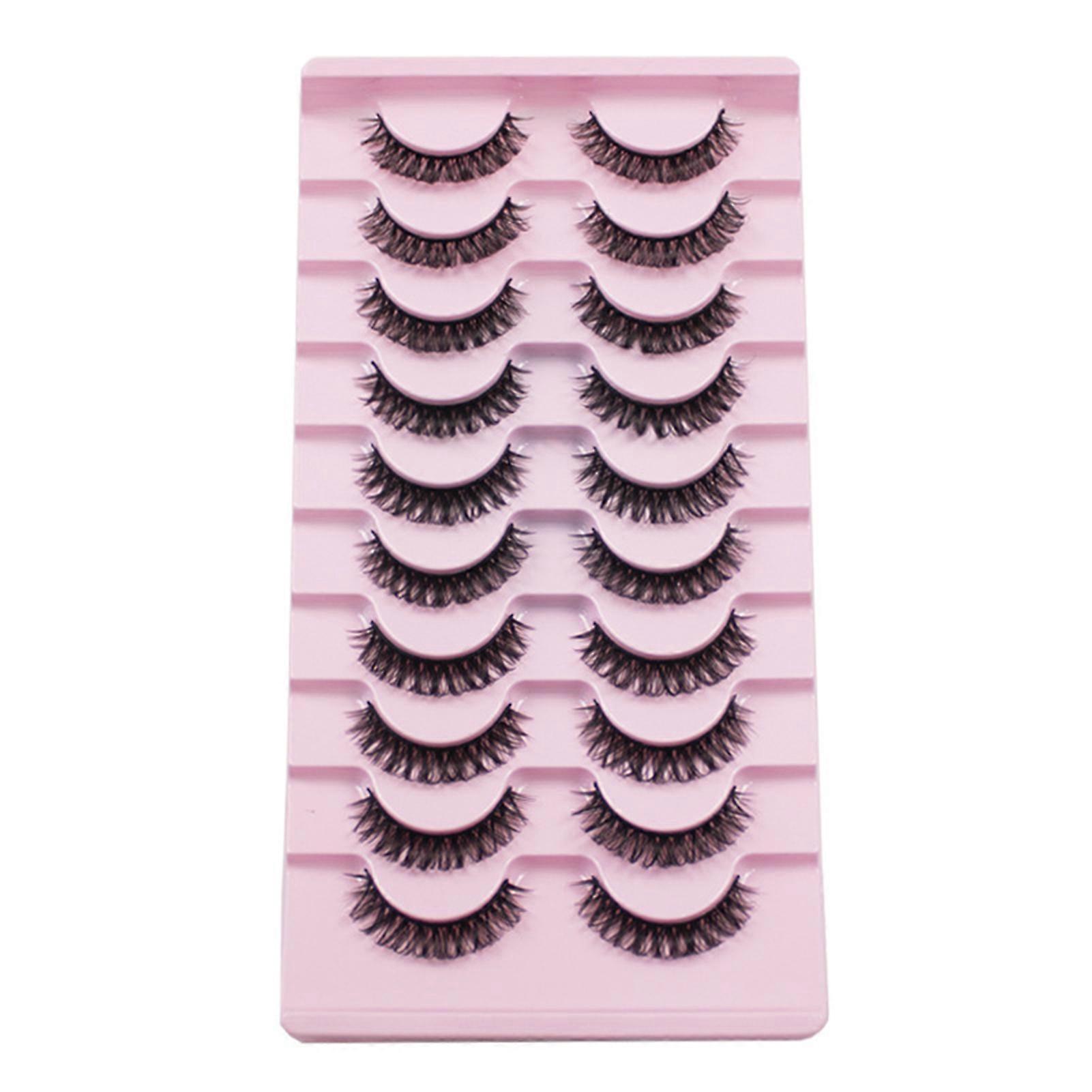 Super Curl Simulation False Eyelash Set Charming Look Curling up Eyelashes