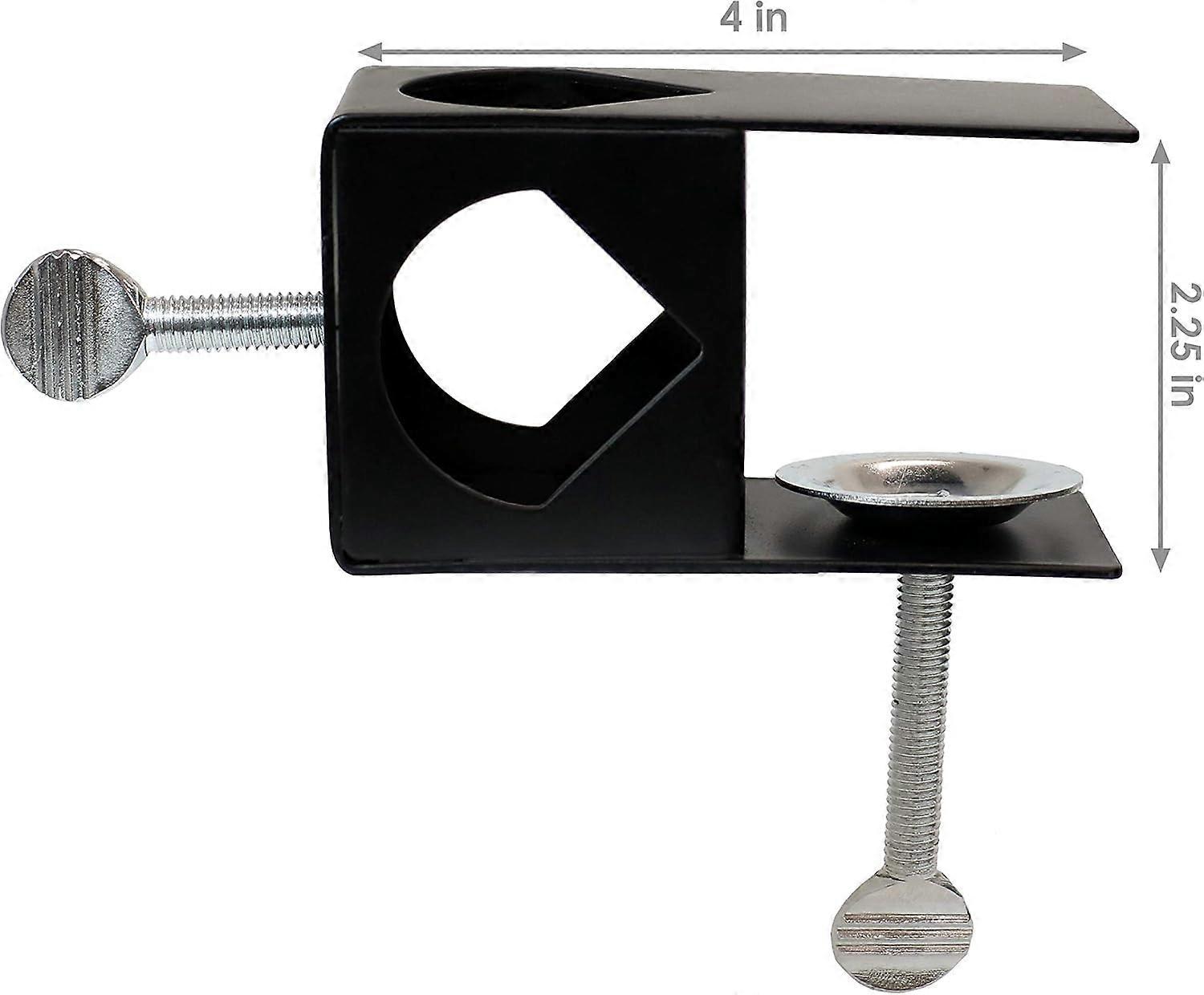 Deck Clamp Outdoor Torch Mount Support Set de 4