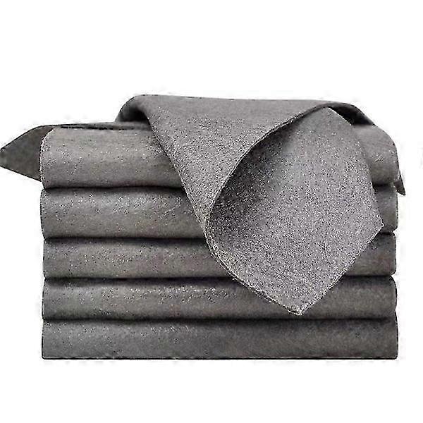 10-count Dark Grey Magic Cleaning Cloths for Windows