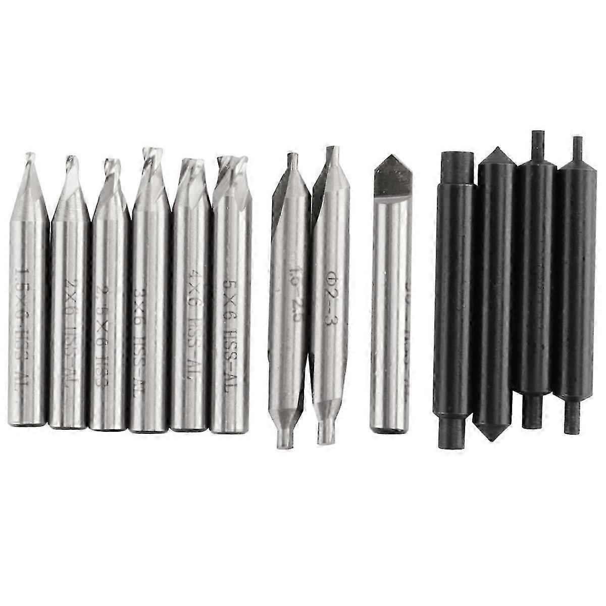 13PCS Key Cutter Accessories/Accessories Set for Vertical Machine Locksmith Tools Guide Pin Milling Cutter
