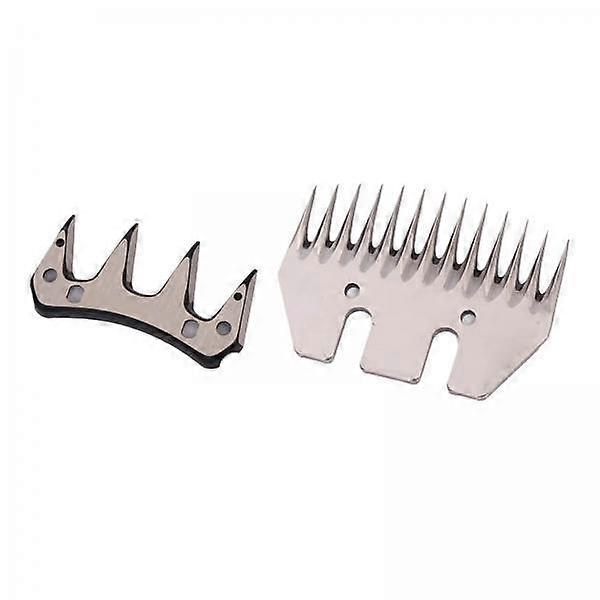 2x Sharp Sheep Shears Blades 13 Tooth+4 Tooth Shearing Head , Goats,