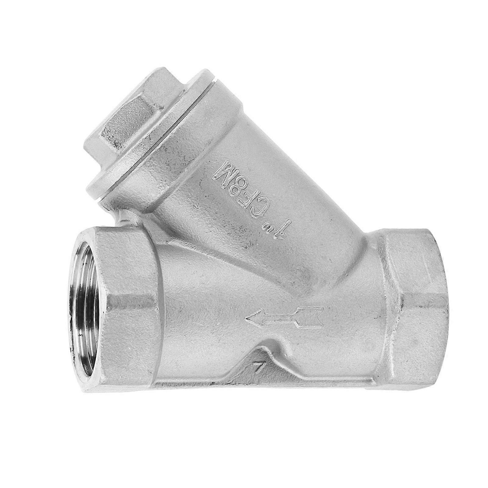 304 stainless steel Y-type filter internal thread filter valve